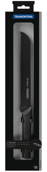 Bread knife 20.3 cm Tramontina Nygma black. Tramontina23682/108 photo