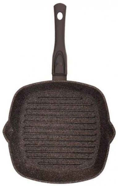 Bioll Granite Brown 28x28 cm non-stick grill pan, removable handle. Biol28143P photo
