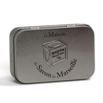 Мыльница LMDSM METAL BOX - CUBE MARSEILLE INOX (M45214) La Maison du Savon de MarseilleM45214 фото