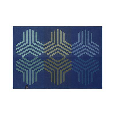 Cotton jacquard placemat "Kaleidoscope" JACQUARD_FRANCAIS_28006 photo