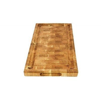 Разделочная доска Grilli BBQ 49,5x28x3,8 см двусторонняя с красного дуба Grilli77707 фото