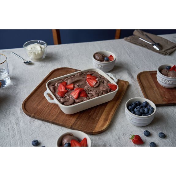 Форма для запекания Staub Ceramique 20х16 см белая Staub40511-144-0 фото