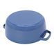Кастрюля Staub Cast Iron 6 л голубая с крышкой Staub11128140 фото 3