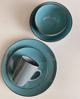 Ardesto Bagheria Misty blue 60 piece dining set for 12 people. ArdestoAR29BGC12 photo