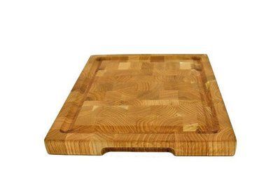 Разделочная доска Grilli BBQ 34x29x3 см с красного дуба Grilli77770 фото