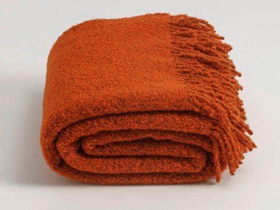 Lanavitta Premium orange plaid, 140x200 cm Lanavitta_22074034 photo