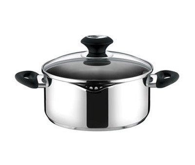Tescoma Presto 20 cm 2.5 L pot with spout and lid. Tescoma728320 photo