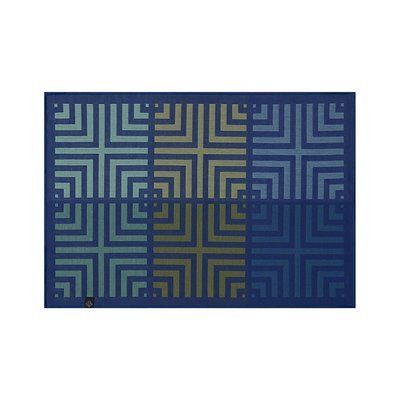 Cotton jacquard placemat "Kaleidoscope" JACQUARD_FRANCAIS_28005 photo