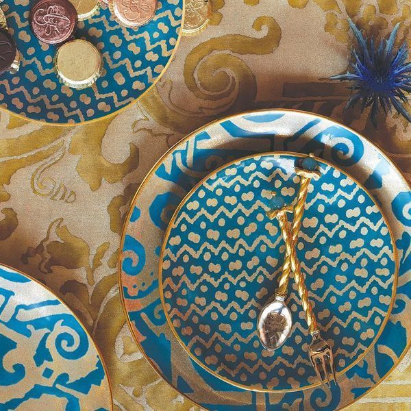 Gilded dessert spoon "Venise" L_OBJET_CU40 photo