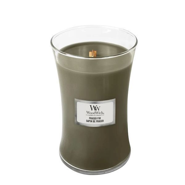 Woodwick Ellipse Frasier Fir scented candle with freshly cut spruce aroma Woodwick_93175E_609 photo