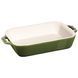 Форма для запекания Staub Ceramique 20х16 см зеленая Staub40510-814-0 фото 1