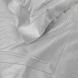 Pillowcase with Jacquard Piping and Border "Platino" QUAGLIOTTI_03513506-104 photo 1