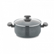 Korkmaz Mia Granit 28x13 / 8L round pot, with lid. KorkmazA2806 photo 3