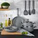Korkmaz Mia Granit 28x13 / 8L round pot, with lid. KorkmazA2806 photo 2