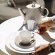 Tea cup and saucer inlaid with platinum "ECUME PLATINE" BERNARDAUD_0738/83 photo 2