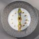 Platinum-encrusted dinner plate "ECUME PLATINE" BERNARDAUD_0738/20249 photo 3