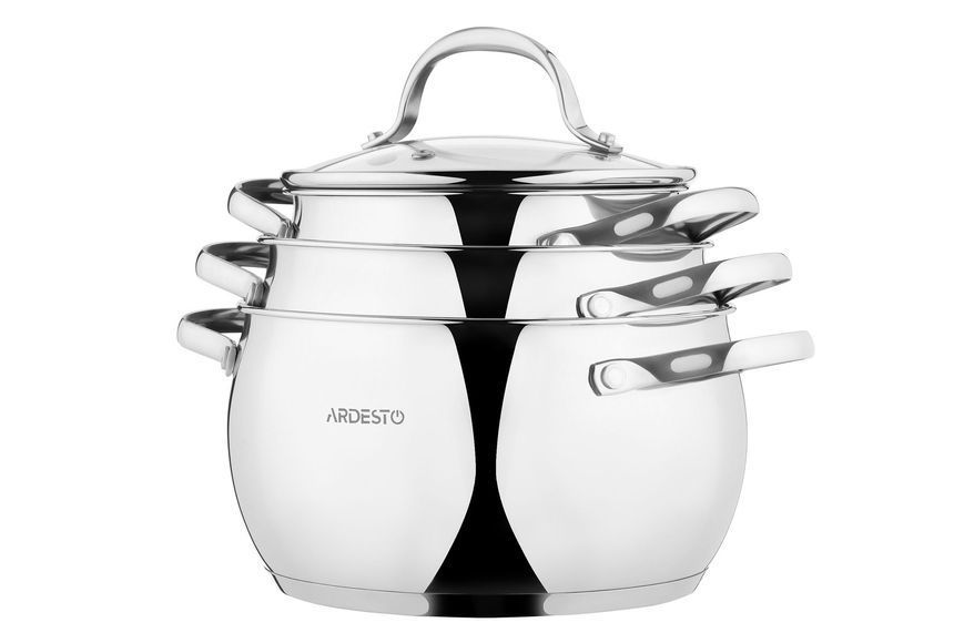 Набор посуды Ardesto Gemini 6 предметов LEGOURMETAR1906GSS фото