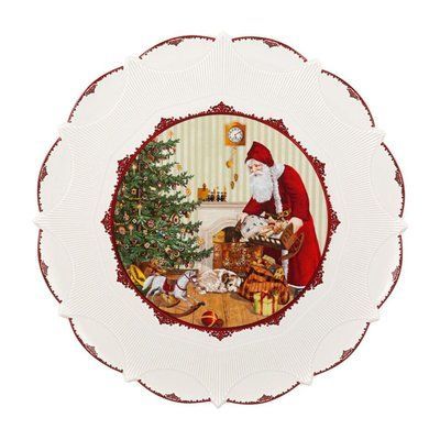 Блюдо Villeroy & Boch Toy's Fantasy 42 см новорічне кругле Villeroy & Boch1483322241 фото