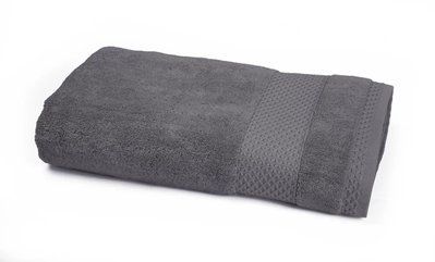 Махровые полотенца LUXURY LINENS Alligator Dark Grey luli371243050 фото