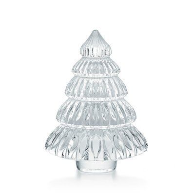 Statuette "NOEL CLEAR ENCHANTING FIR MEDIUM", Transparent, 18 cm, 12.5 cm BACCARAT_2815642 photo