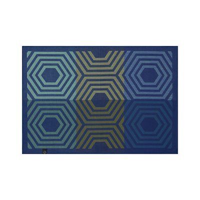 Cotton jacquard placemat "Kaleidoscope" JACQUARD_FRANCAIS_28007 photo