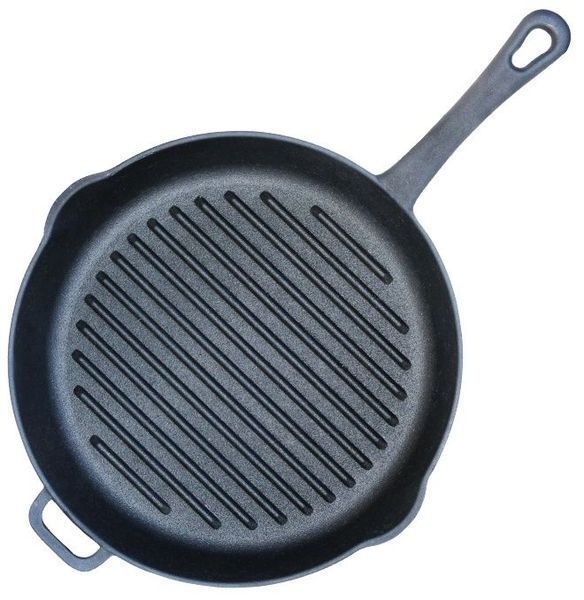 Bioll 24 cm round cast iron grill pan Biol1124 біол photo