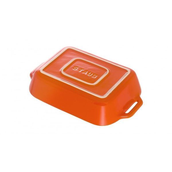 Форма для запекания Staub Ceramique 20х16 см оранжевая Staub40511-145-0 фото