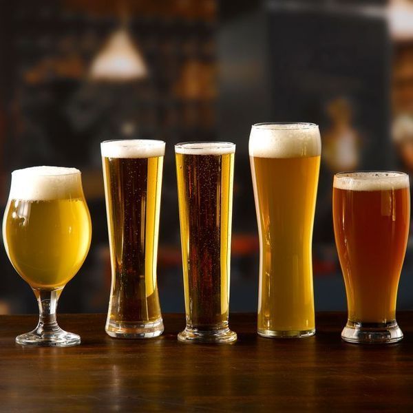 Set of 6 LAV Sorgun 380 ml beer glasses. LAVSRG375 photo
