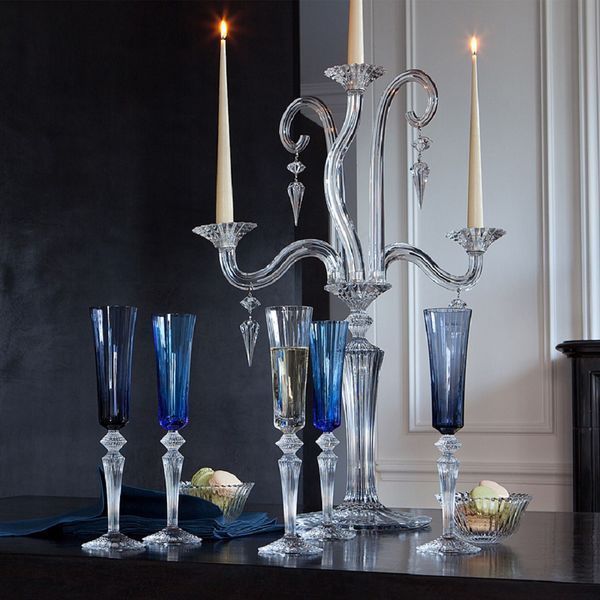 Бокал для шампанского голубой "MILLE NUITS BLUE FLUTISSIMO X2" BACCARAT_2811585 фото