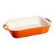 Форма для запекания Staub Ceramique 20х16 см оранжевая Staub40511-145-0 фото 1