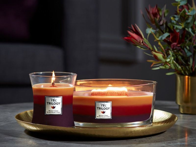 Aromatic candle Woodwick TRILOGY MEDIUM HOURGLASS HOLAND92904E photo