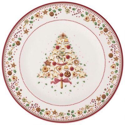 Блюдо Villeroy & Boch Winter Bakery Delight 32 см новорічне кругле Villeroy & Boch1486122680 фото