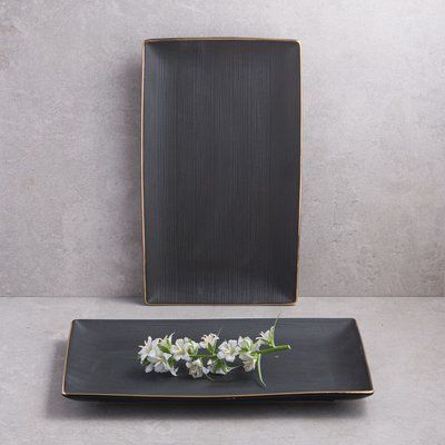 Set of 2 dishes Los'k Imperium Negro 33.6 cm. Los'kL0610-T8601526 photo