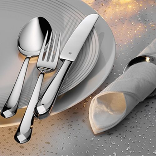 Set of 4 dessert forks WMF Juwel 19.4 cm. Посуда WMF54 7305 6040 photo