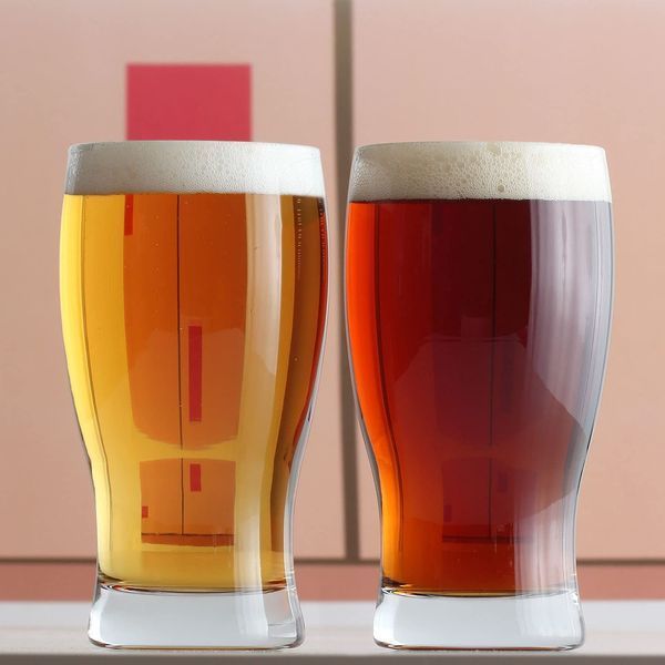 Set of 6 LAV Belek 580 ml beer glasses. LAVBLK394 photo