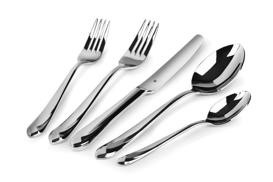 Set of 4 dessert forks WMF Juwel 19.4 cm. Посуда WMF54 7305 6040 photo