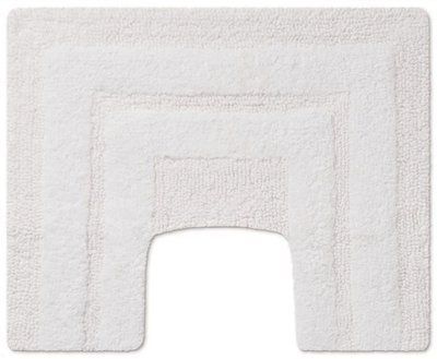 Коврик для унитаза PHP Sirio Bianco белый 50x40 см luliSirio-Bianco-40 фото