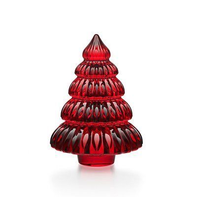Statuette "NOEL CLEAR ENCHANTING FIR", Red, 12 cm, 9 cm BACCARAT_2815638 photo