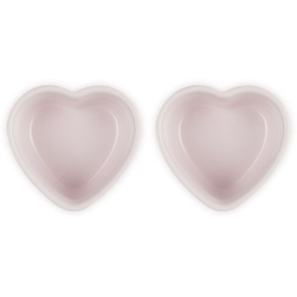 Набор из 2 форм для запекания Le Creuset Heart 300 мл розовый Le Creuset79082307770000 фото