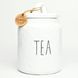 Tea pot BonaDi Bianco 1.5L ceramic, white. BonaDi979-332 photo 1