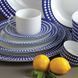 "Perl&eacute;e" replacement plate, Blue, 32 cm L_OBJET_PR400 photo 2