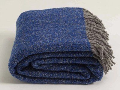 Lanavitta Portal plaid gray-bright blue, 140x200 cm Lanavitta_22244218 photo
