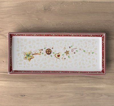 Блюдо Villeroy & Boch Winter Bakery Delight 39x17 см новорічне прямокутне Villeroy & Boch1486122797 фото