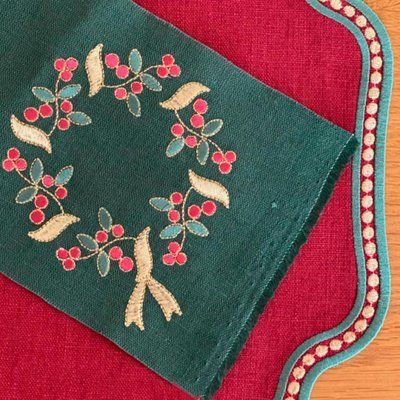 Napkin "HOLLY" PANI_DERIKOVSKA_HLL-NP-GR-1 photo