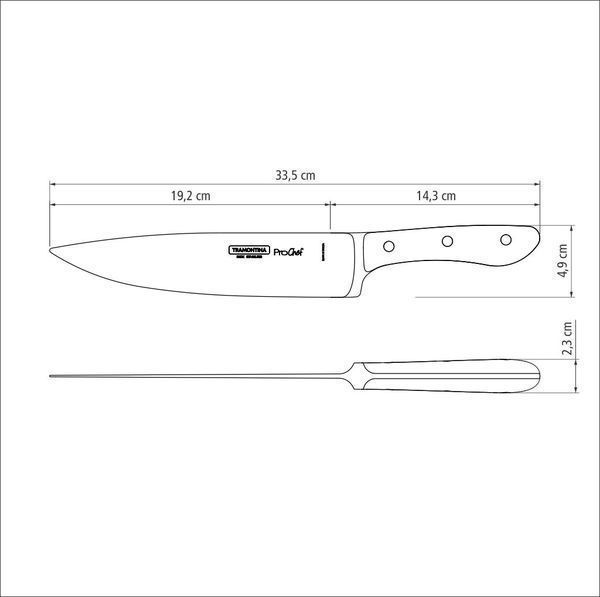 Universal knife 20.3 cm Tramontina Prochef Tramontina24160/008 photo