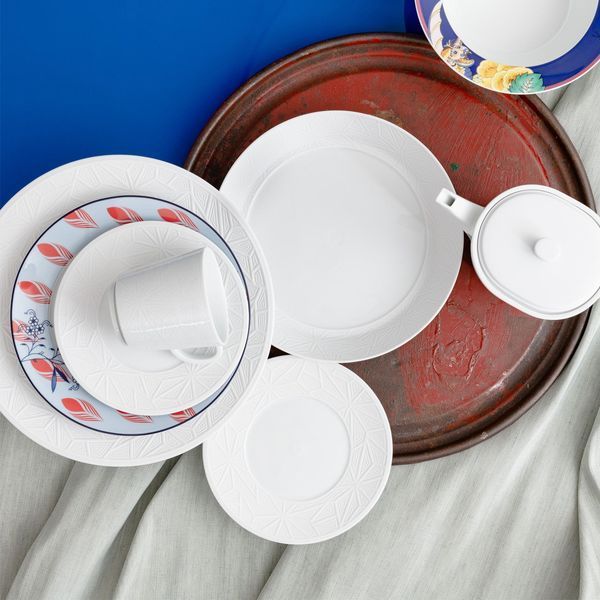 Чайна чашка з блюдцем матові "Vitruv Graphic Bisque" MEISSEN_860101-45633-1 фото