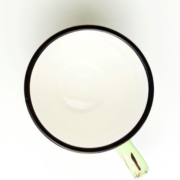 Tea cup Wilmax Spiral Pistachio 300 ml. WilmaxWL-669136 / A photo