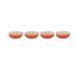 Набор из 4 рифленых форм для запекания Le Creuset Heritage 200 мл оранжевый Le Creuset91017411090000 фото 1