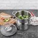 Korkmaz Perla 22x11 cm / 4 L round pot, with lid. KorkmazA1656 photo 2