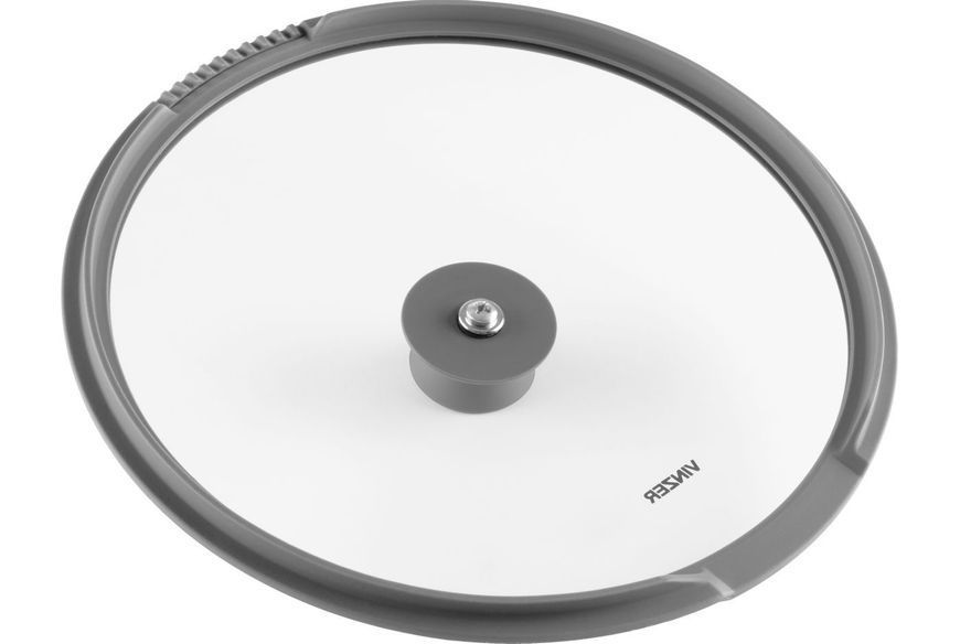 Кришка Vinzer 24 см скляна Vinzer50250 фото